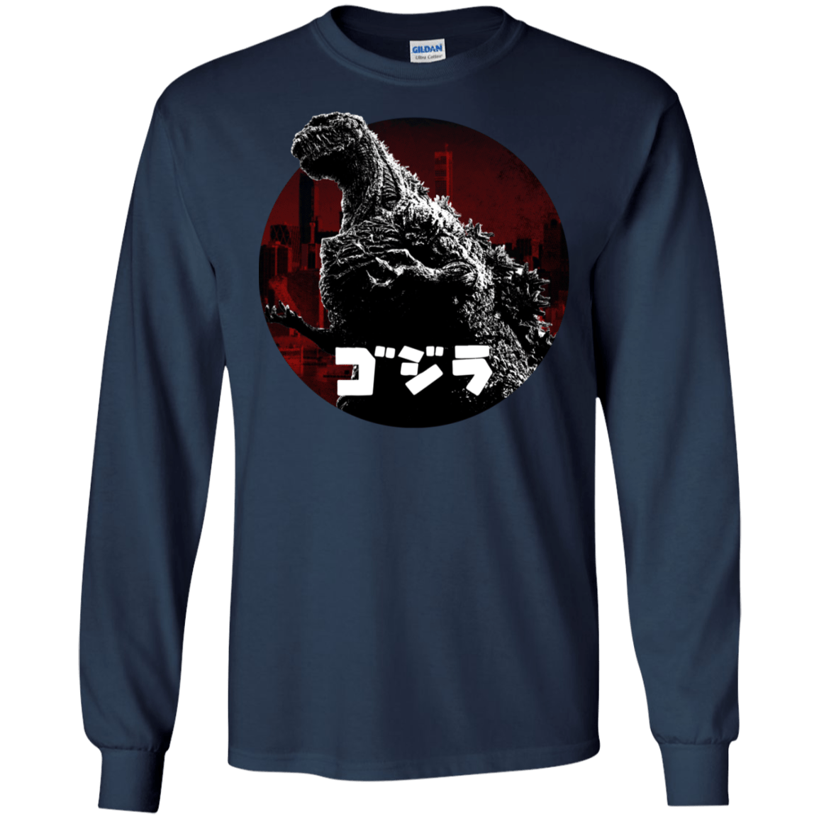 T-Shirts Navy / S King Of The City Men's Long Sleeve T-Shirt