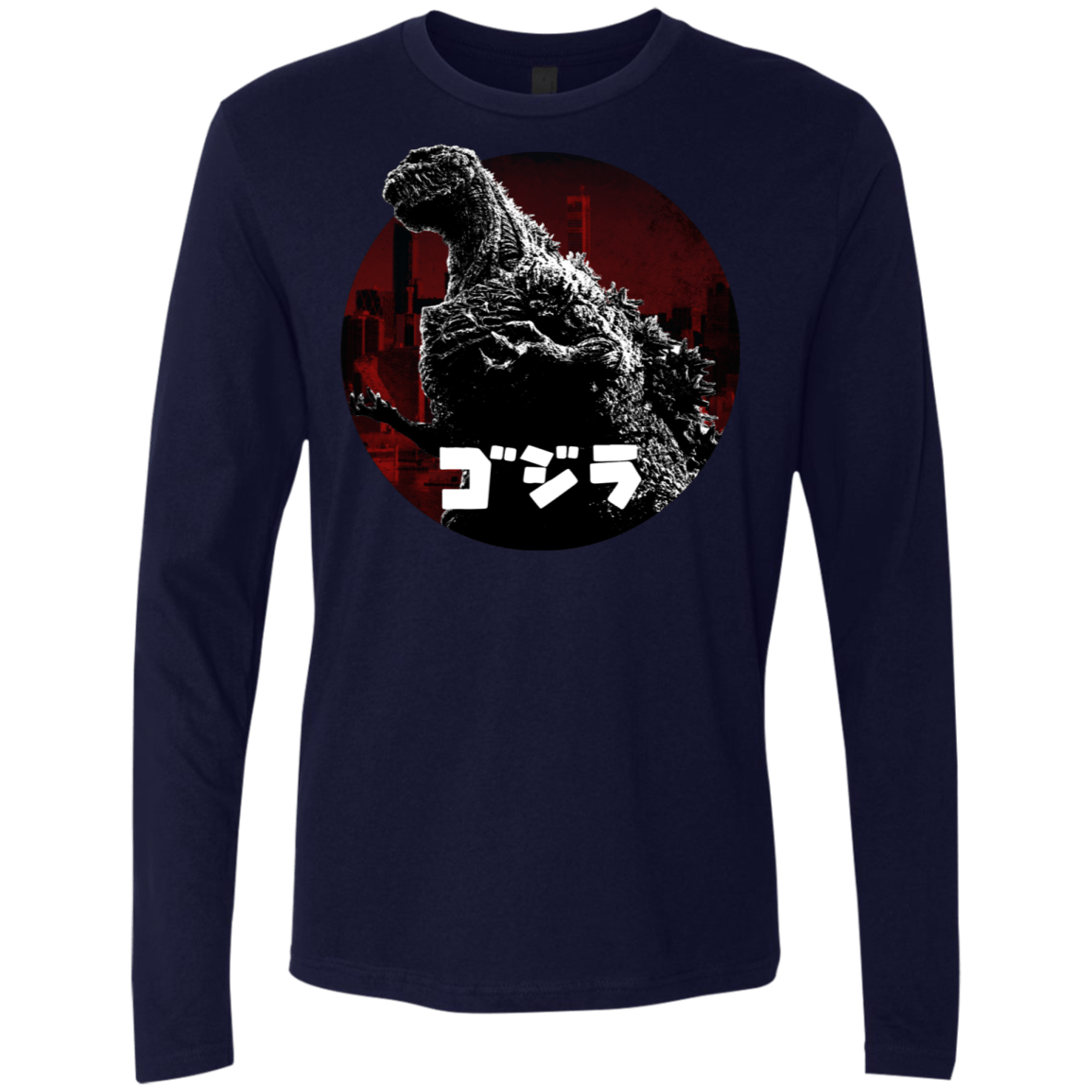 T-Shirts Midnight Navy / S King Of The City Men's Premium Long Sleeve