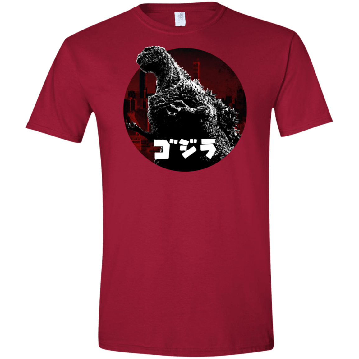 T-Shirts Cardinal Red / S King Of The City Men's Semi-Fitted Softstyle