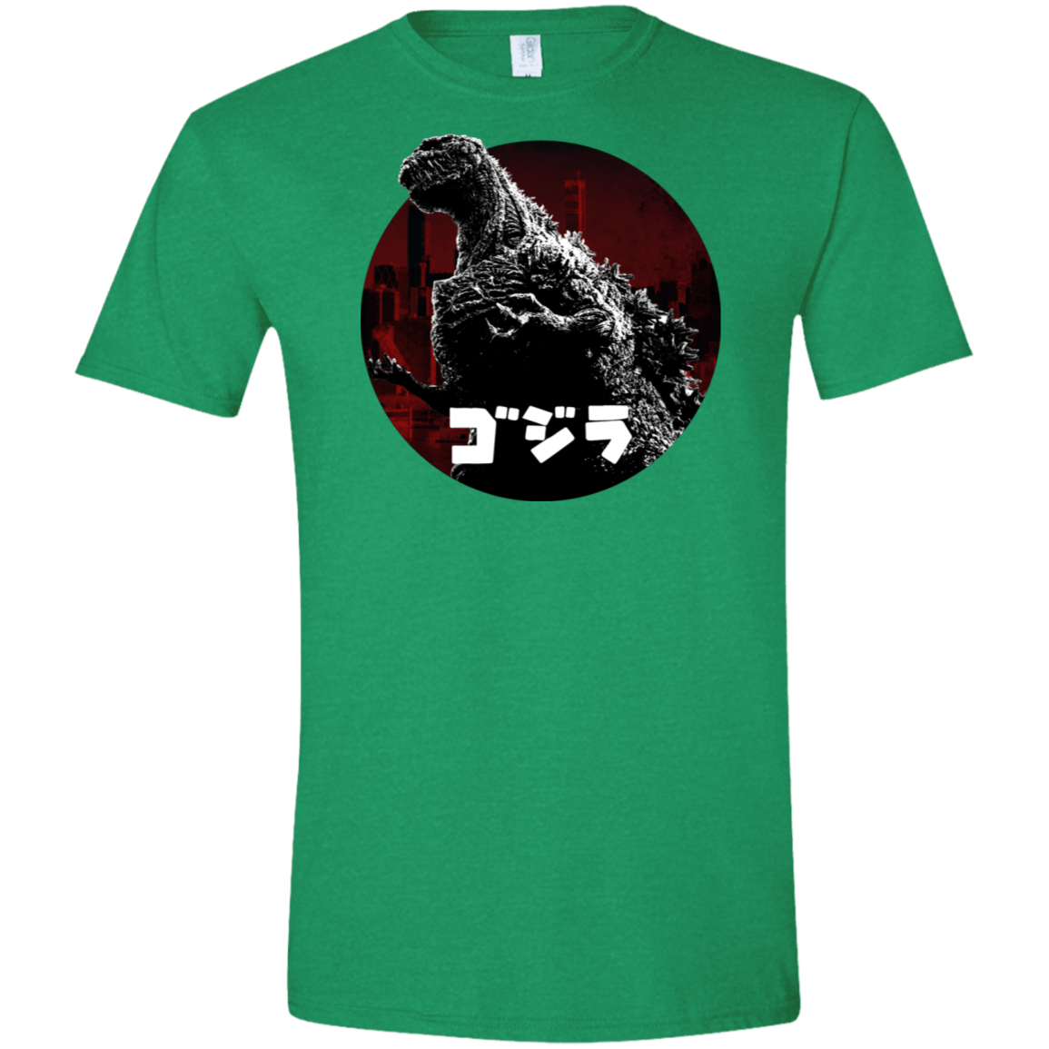 T-Shirts Heather Irish Green / S King Of The City Men's Semi-Fitted Softstyle