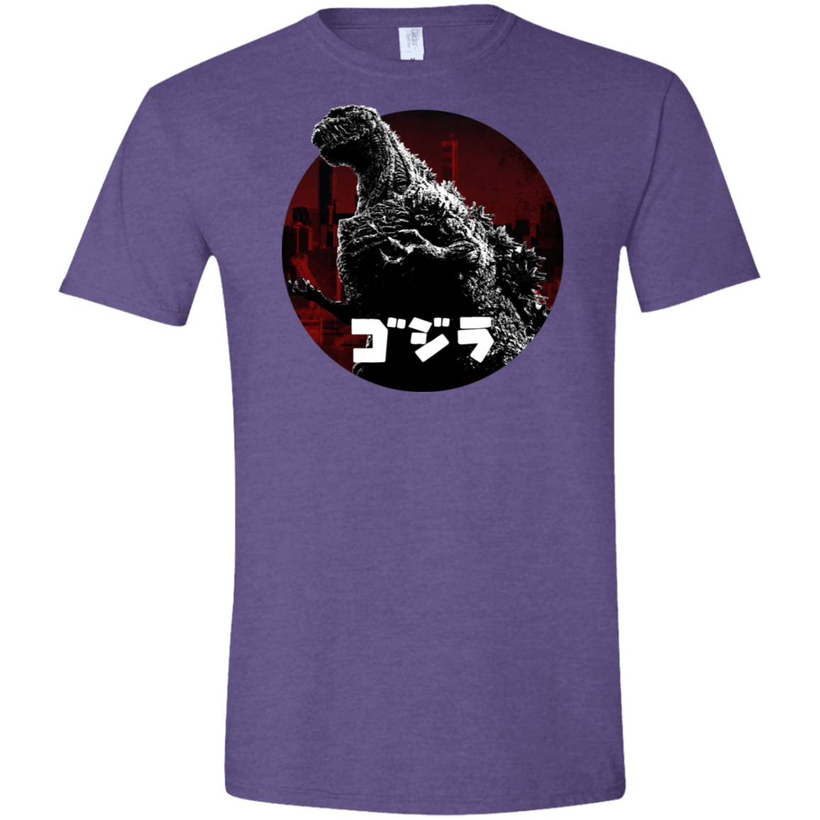 T-Shirts Heather Purple / S King Of The City Men's Semi-Fitted Softstyle