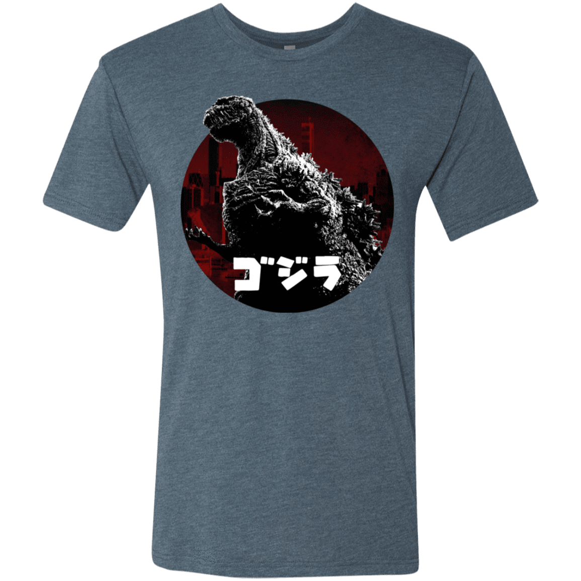 T-Shirts Indigo / S King Of The City Men's Triblend T-Shirt