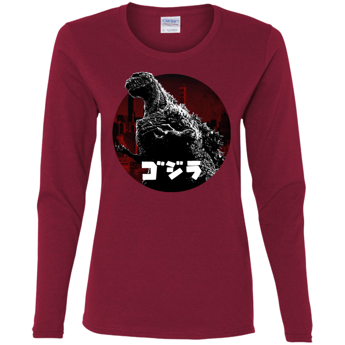 T-Shirts Cardinal / S King Of The City Women's Long Sleeve T-Shirt