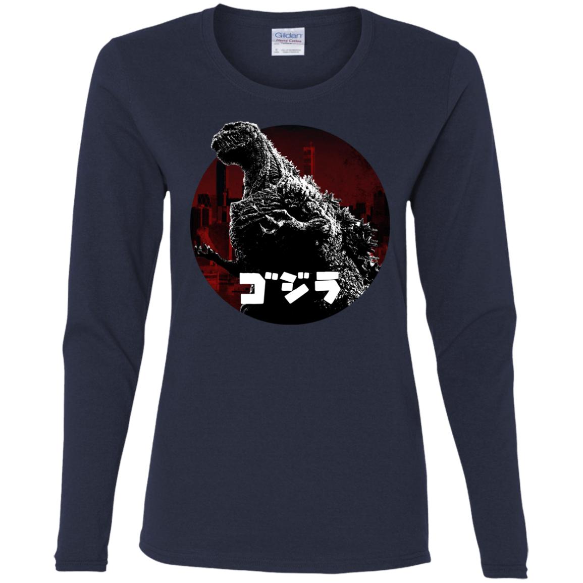 T-Shirts Navy / S King Of The City Women's Long Sleeve T-Shirt