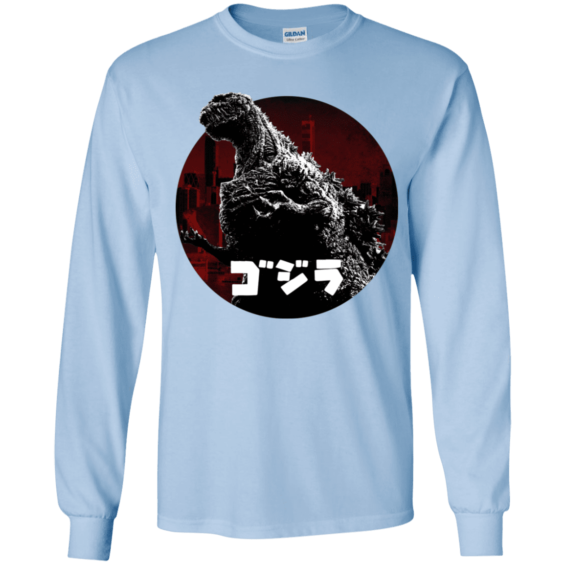 T-Shirts Light Blue / YS King Of The City Youth Long Sleeve T-Shirt