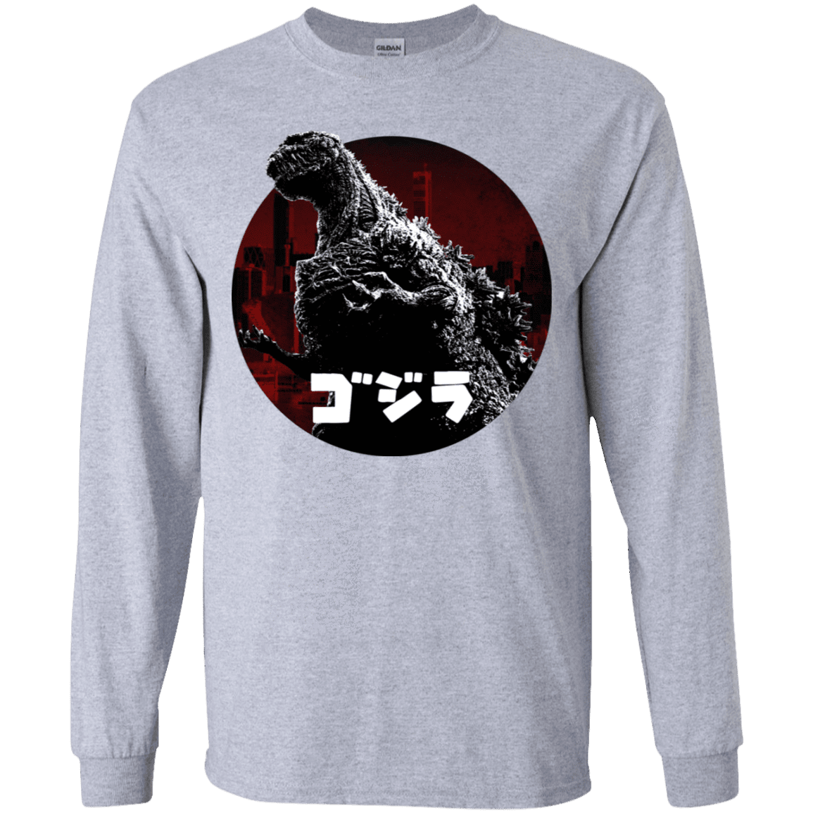 T-Shirts Sport Grey / YS King Of The City Youth Long Sleeve T-Shirt