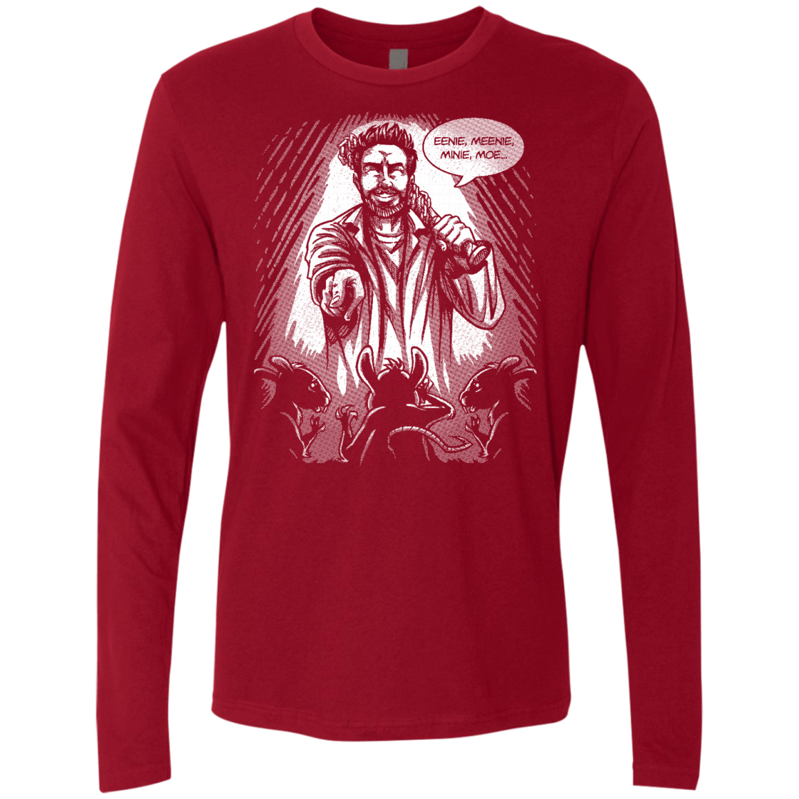 T-Shirts Cardinal / Small King of the Rats Men's Premium Long Sleeve