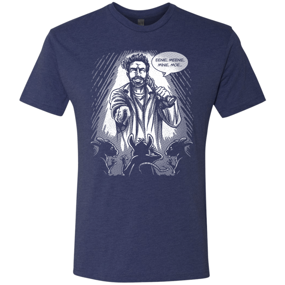 T-Shirts Vintage Navy / Small King of the Rats Men's Triblend T-Shirt