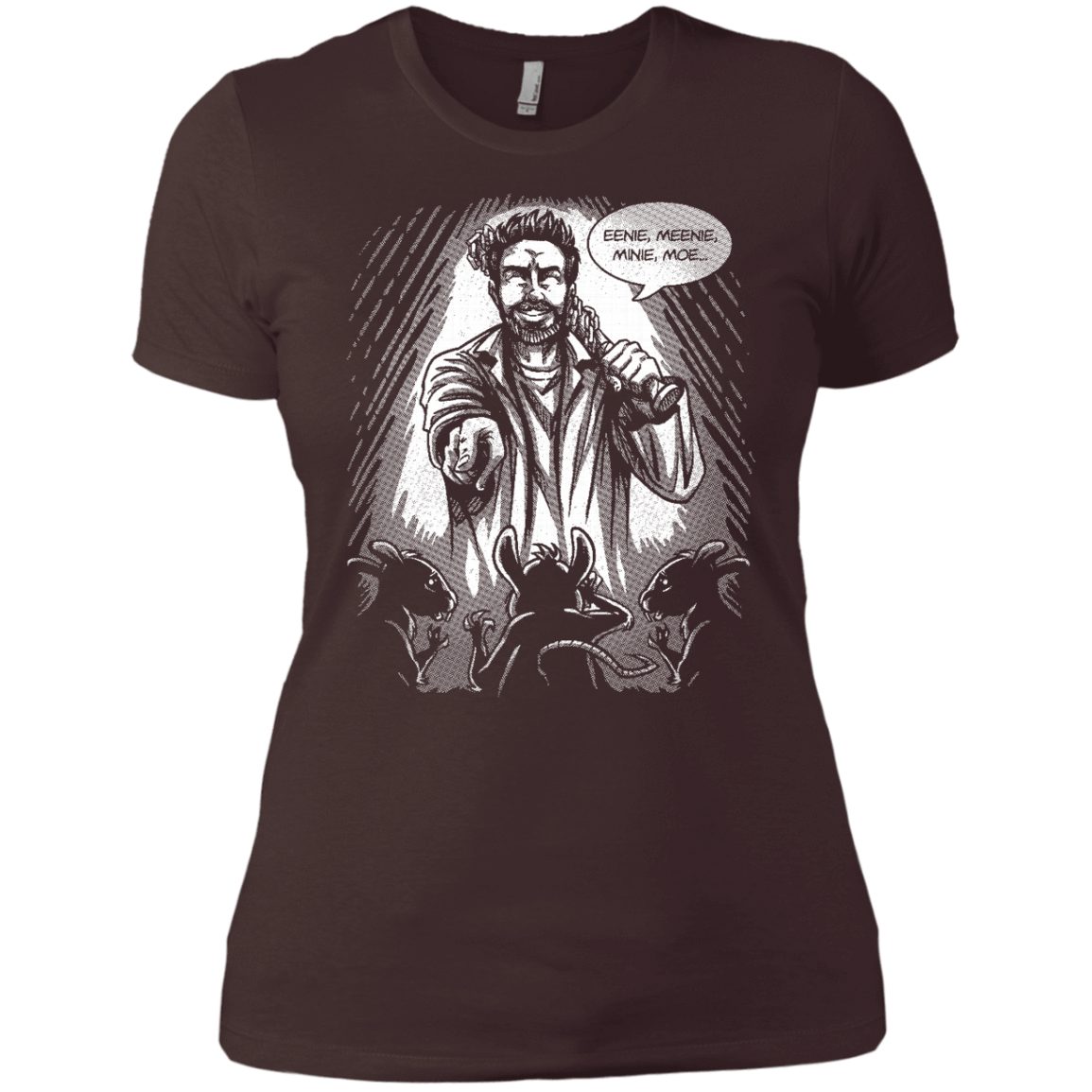 T-Shirts Dark Chocolate / X-Small King of the Rats Women's Premium T-Shirt