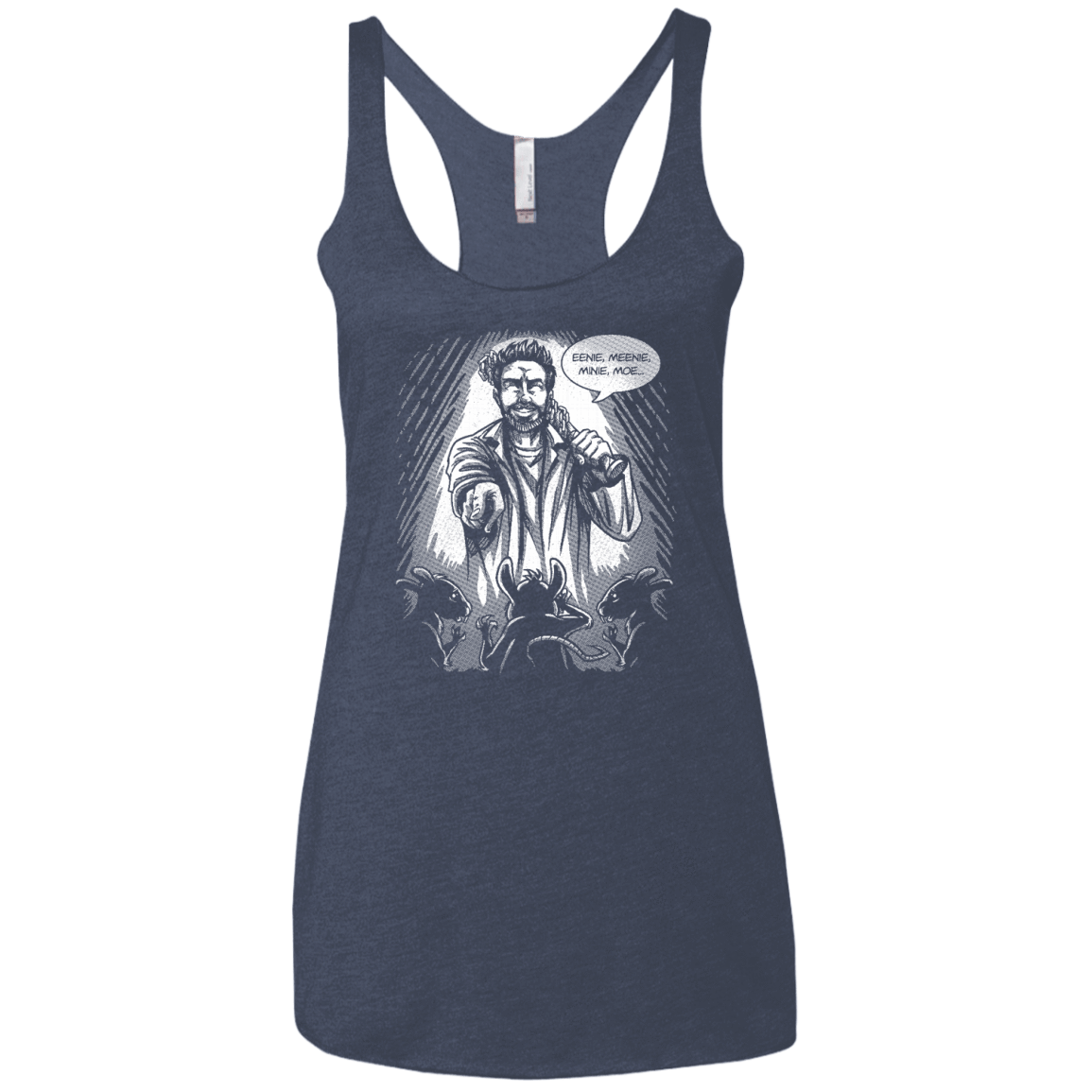 T-Shirts Vintage Navy / X-Small King of the Rats Women's Triblend Racerback Tank