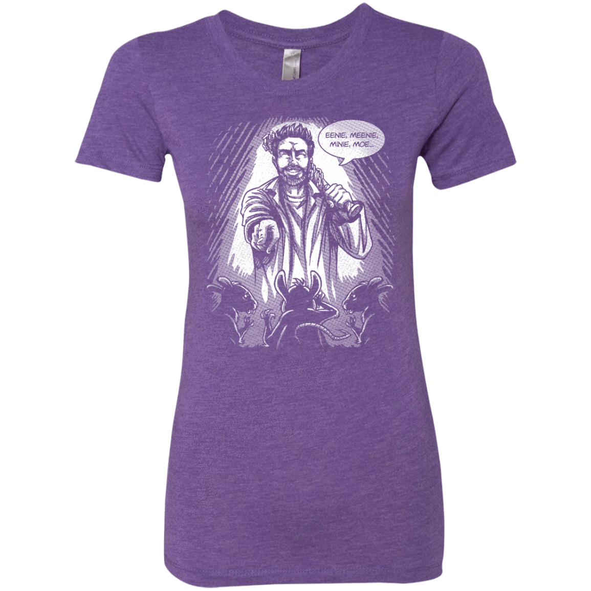 T-Shirts Purple Rush / Small King of the Rats Women's Triblend T-Shirt