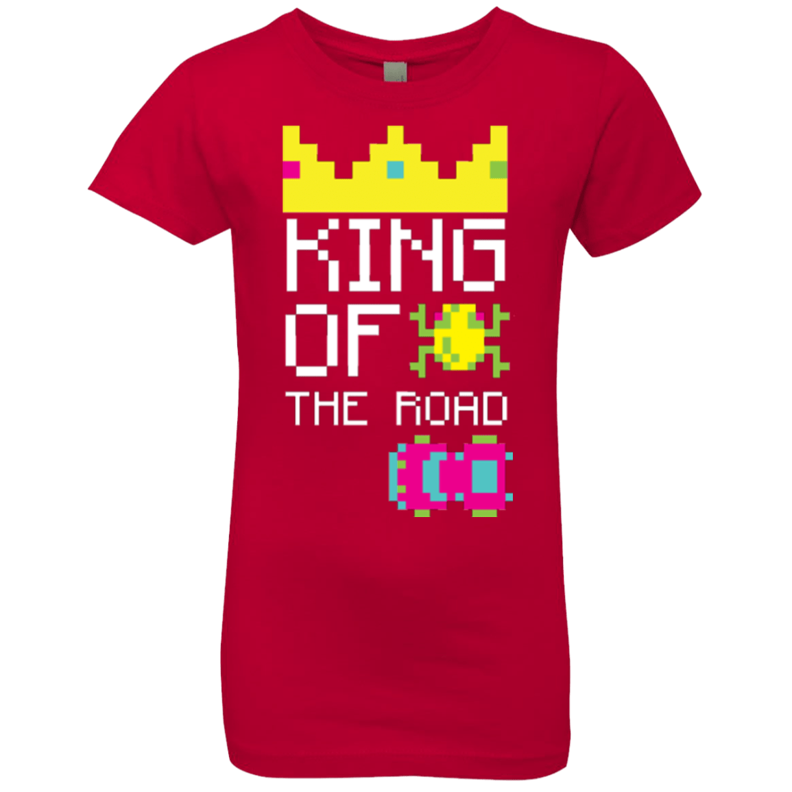 T-Shirts Red / YXS King Of The Road Girls Premium T-Shirt