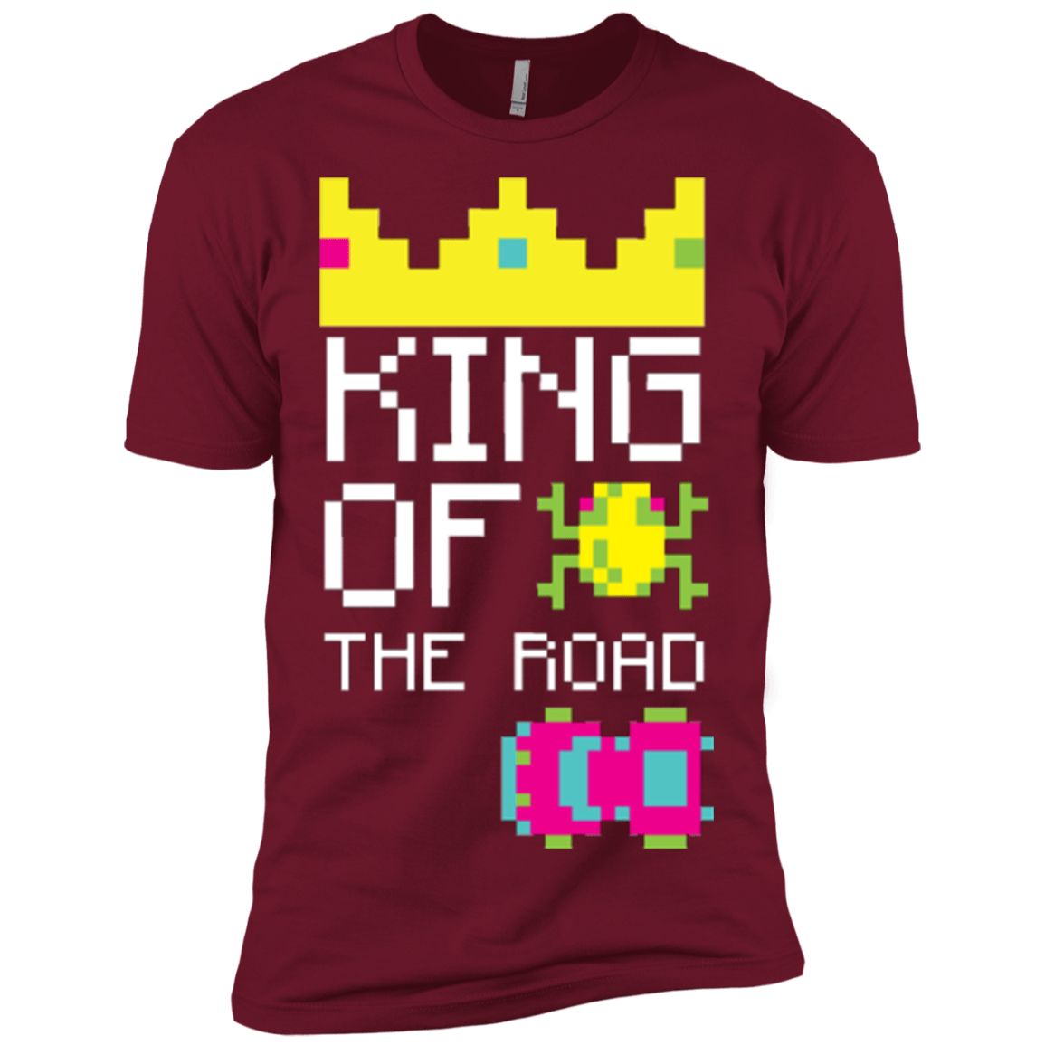 T-Shirts Cardinal / X-Small King Of The Road Men's Premium T-Shirt