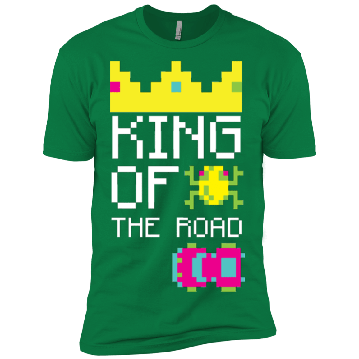 T-Shirts Kelly Green / X-Small King Of The Road Men's Premium T-Shirt