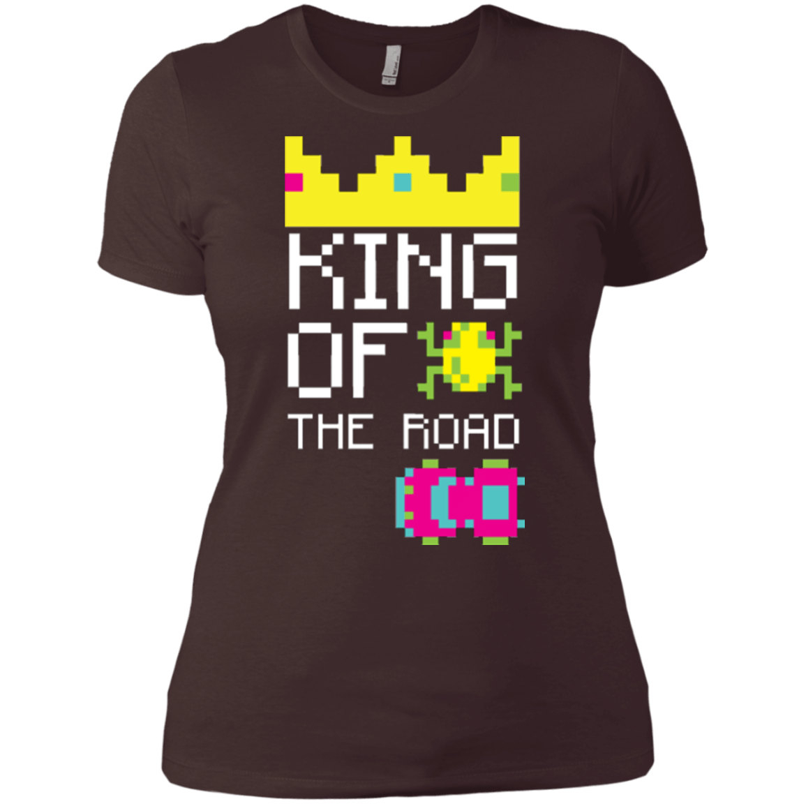 T-Shirts Dark Chocolate / X-Small King Of The Road Women's Premium T-Shirt