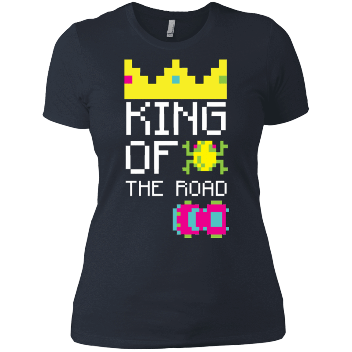 T-Shirts Indigo / X-Small King Of The Road Women's Premium T-Shirt