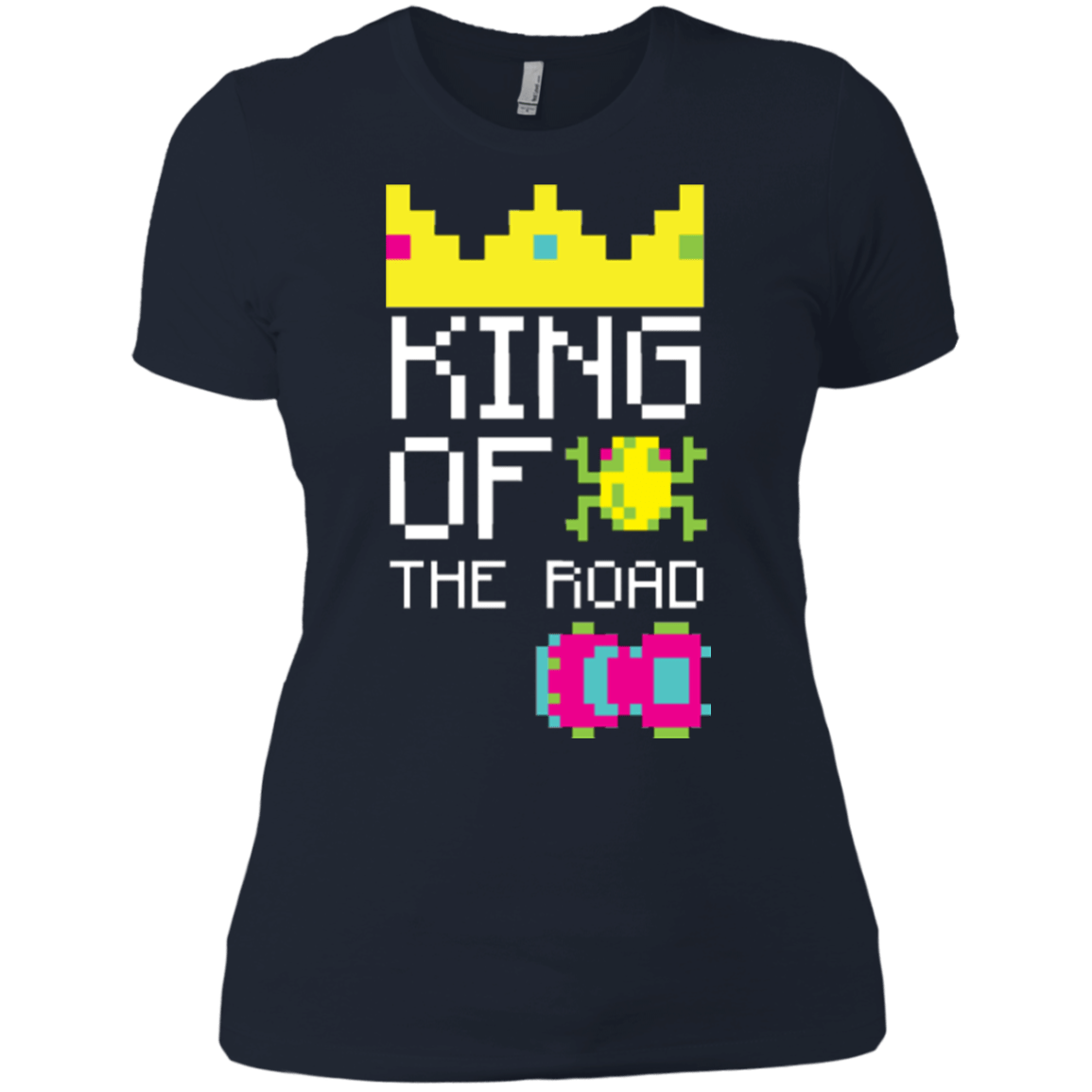 T-Shirts Midnight Navy / X-Small King Of The Road Women's Premium T-Shirt