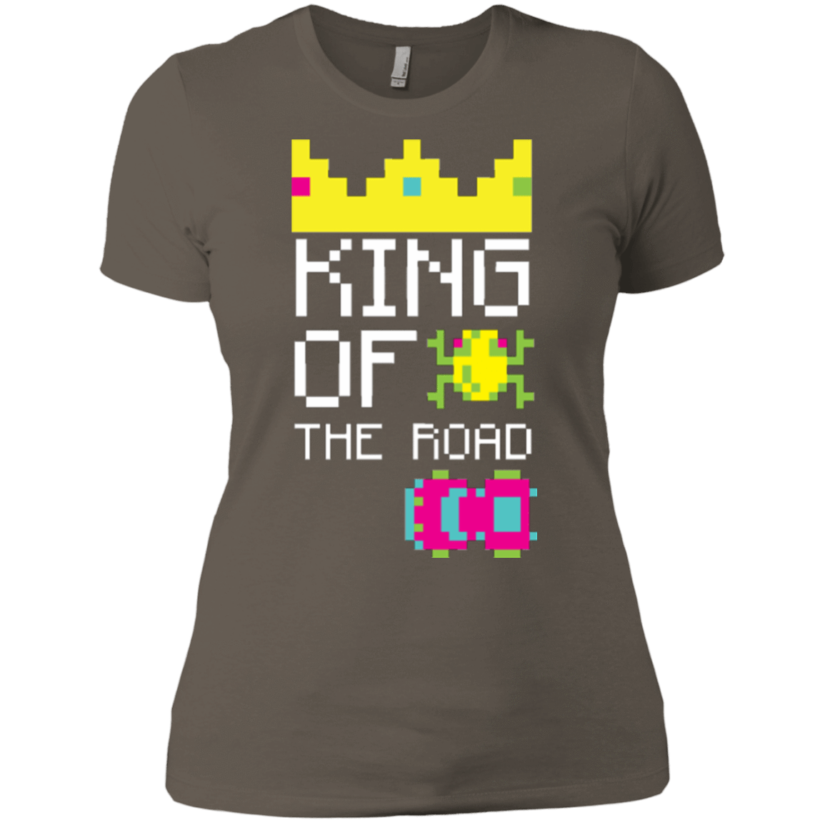 T-Shirts Warm Grey / X-Small King Of The Road Women's Premium T-Shirt