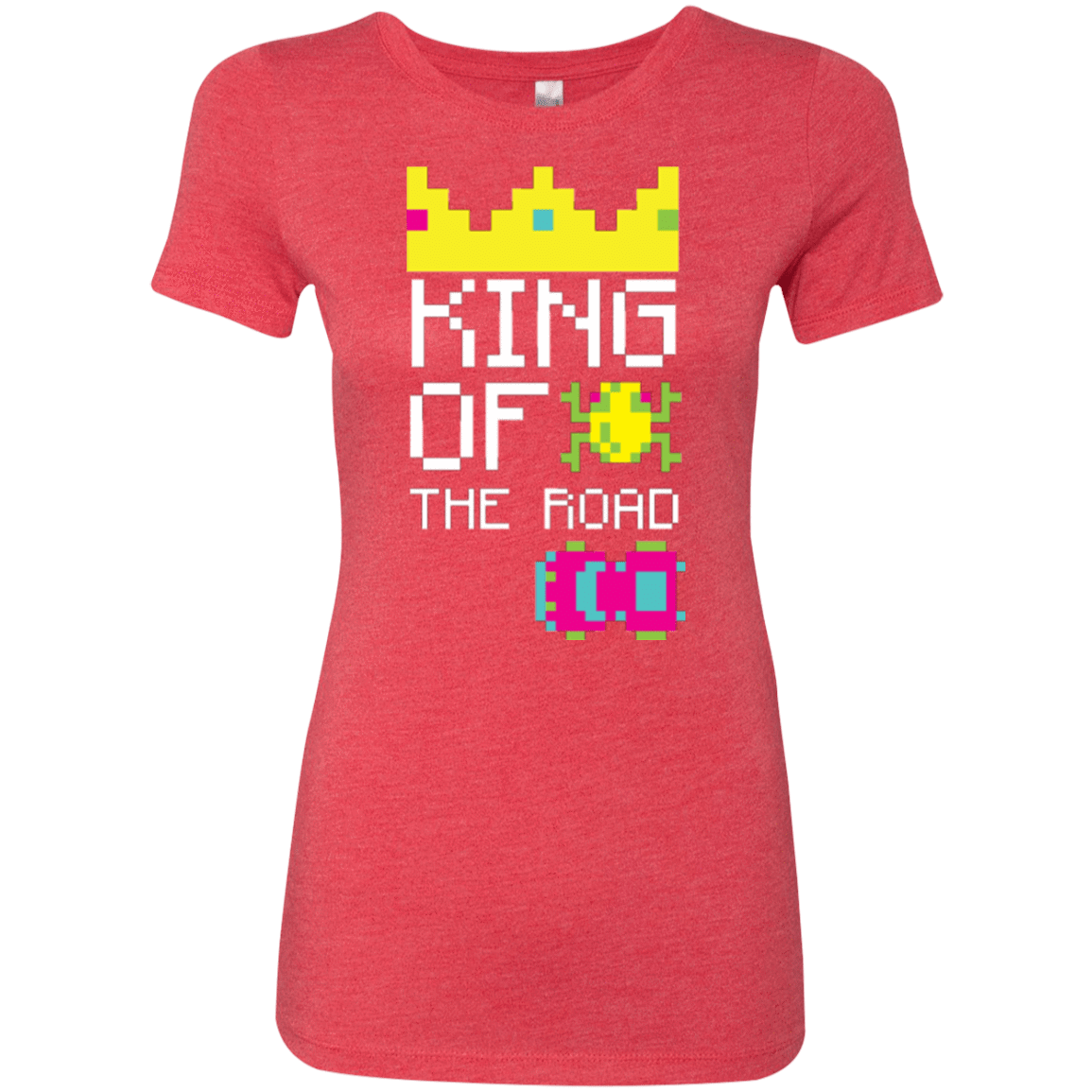 T-Shirts Vintage Red / Small King Of The Road Women's Triblend T-Shirt