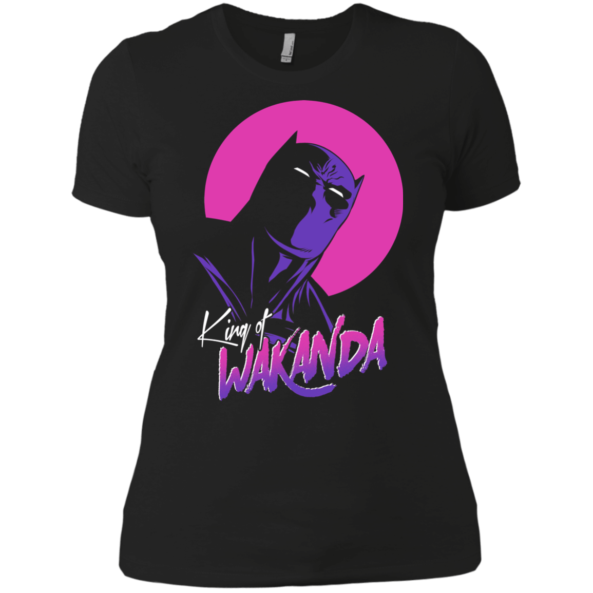 T-Shirts Black / X-Small King of Wakanda Women's Premium T-Shirt