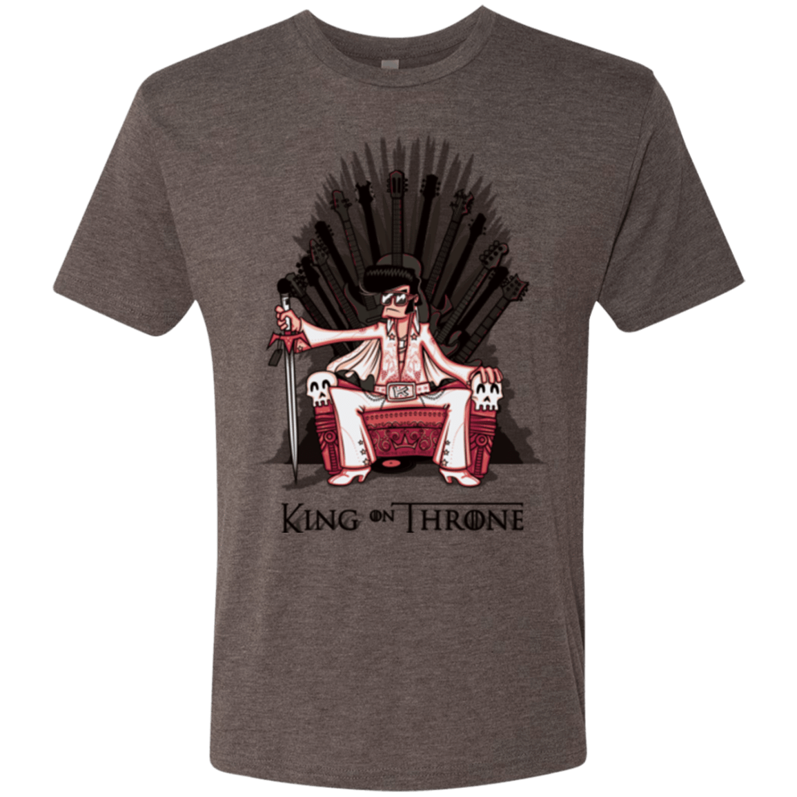 T-Shirts Macchiato / Small King on Throne Men's Triblend T-Shirt