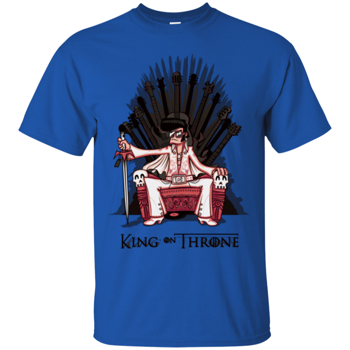 T-Shirts Royal / Small King on Throne T-Shirt