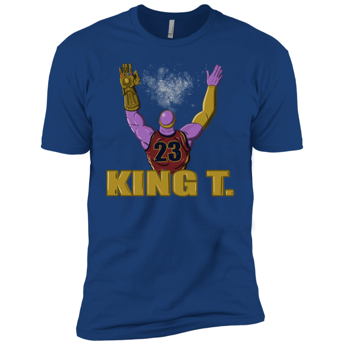 T-Shirts Royal / YXS King Thanos Boys Premium T-Shirt