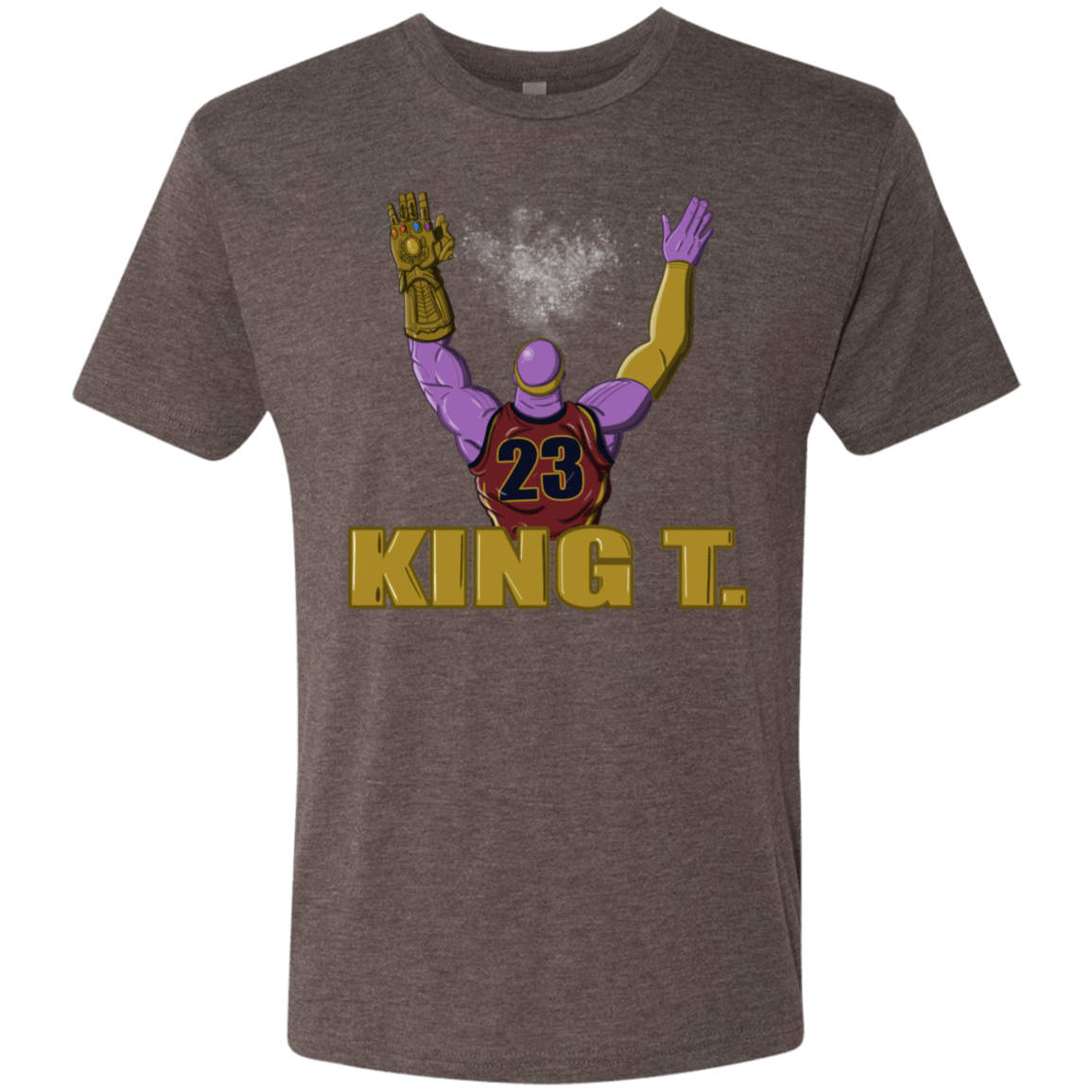 T-Shirts Macchiato / S King Thanos Men's Triblend T-Shirt