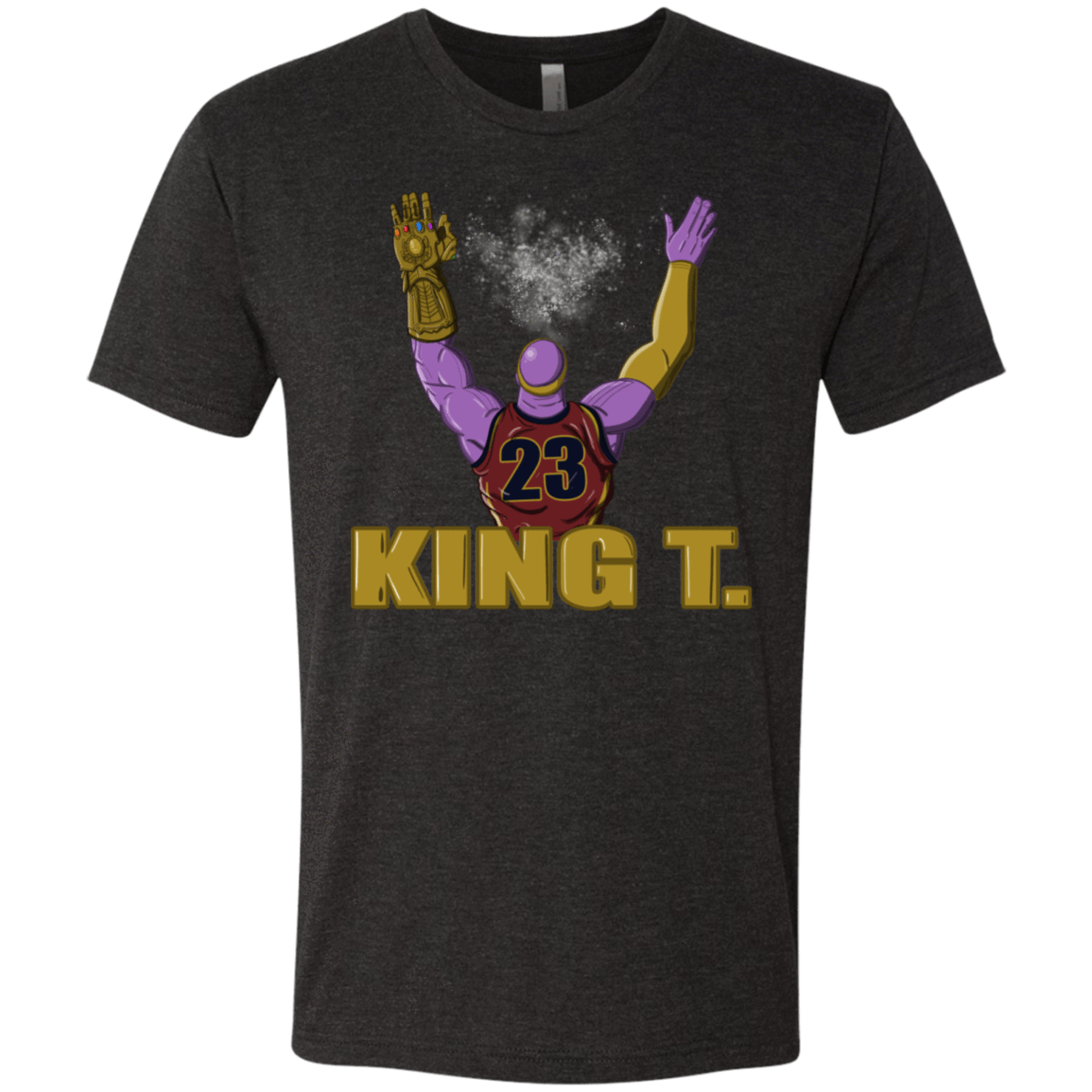 T-Shirts Vintage Black / S King Thanos Men's Triblend T-Shirt