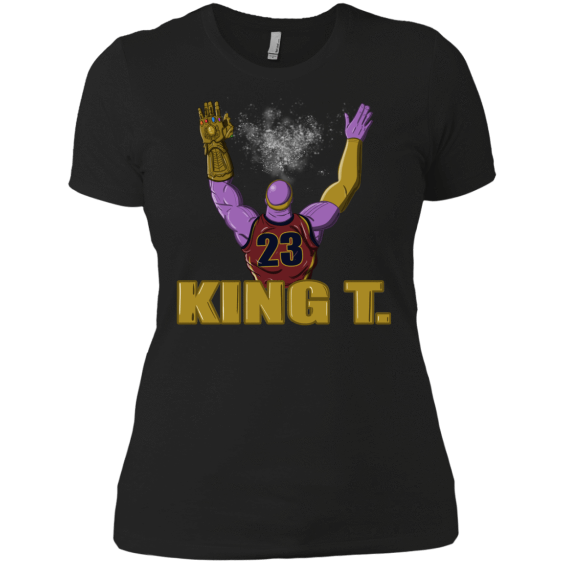 T-Shirts Black / X-Small King Thanos Women's Premium T-Shirt