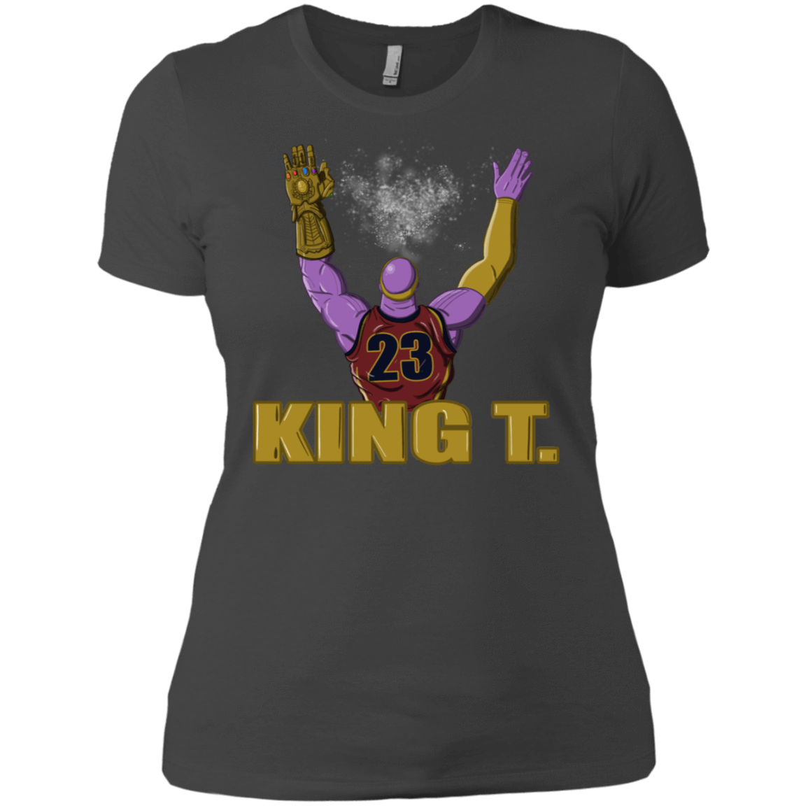 T-Shirts Heavy Metal / X-Small King Thanos Women's Premium T-Shirt