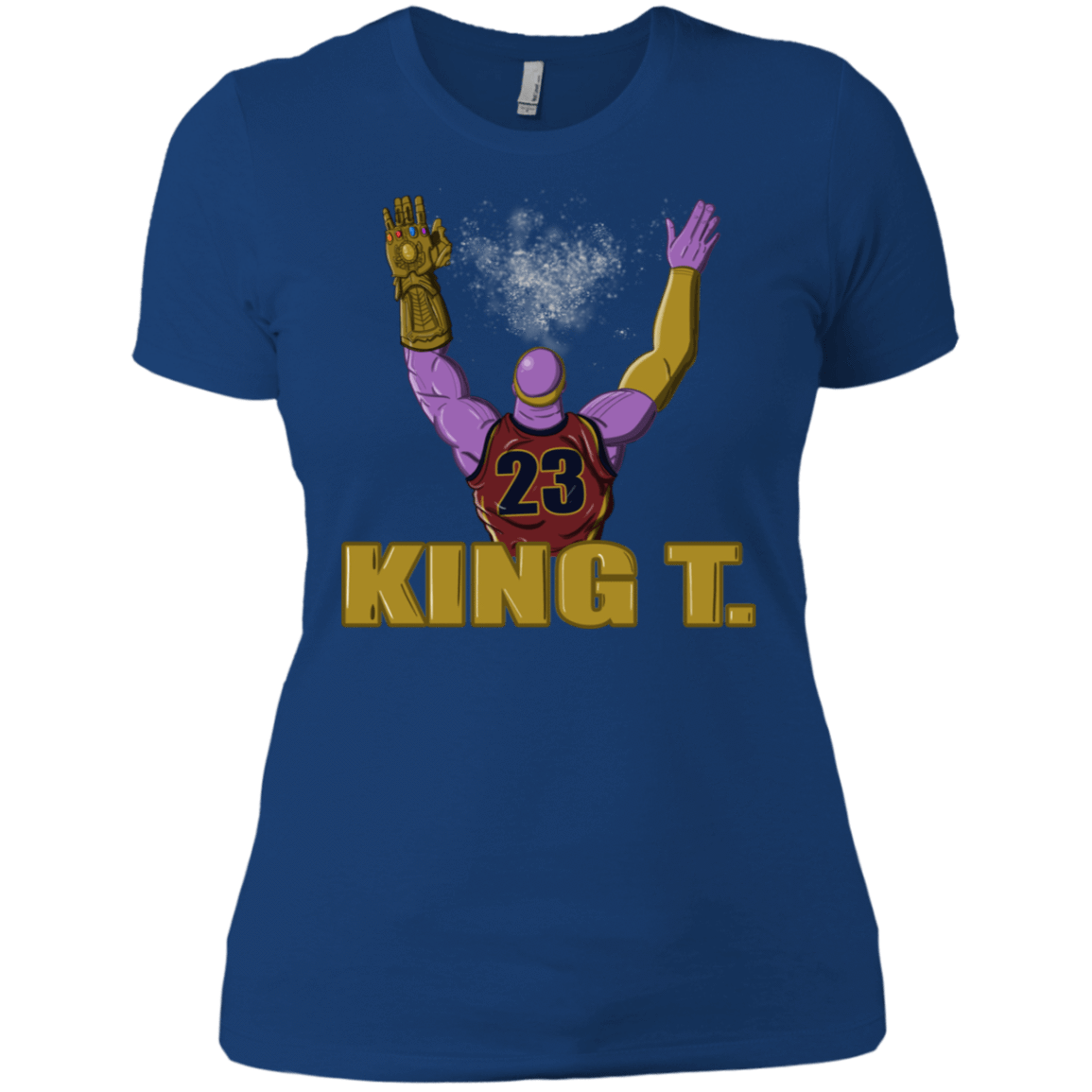 T-Shirts Royal / X-Small King Thanos Women's Premium T-Shirt