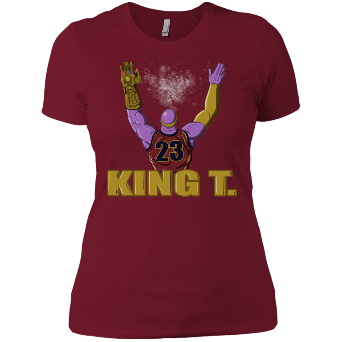 T-Shirts Scarlet / S King Thanos Women's Premium T-Shirt