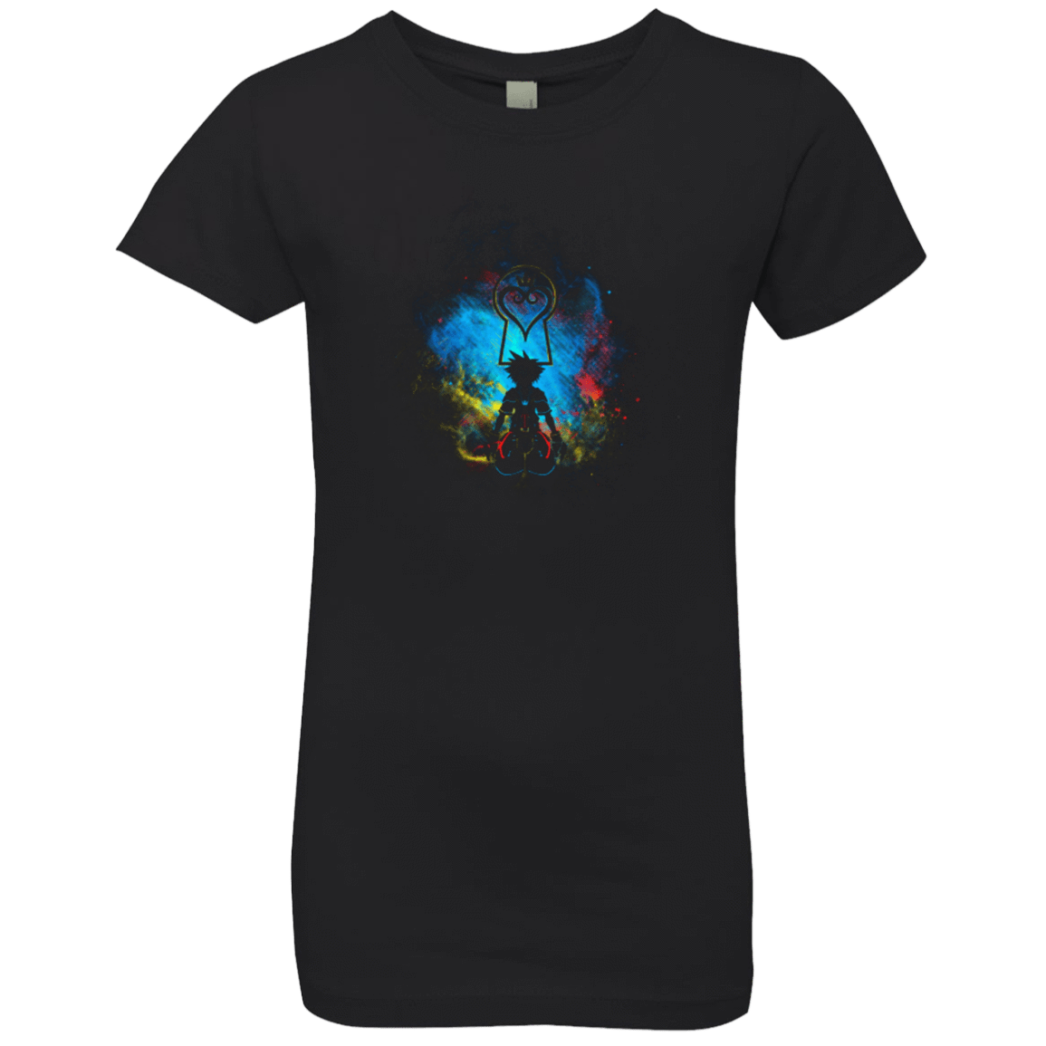 T-Shirts Black / YXS KINGDOM ART Girls Premium T-Shirt
