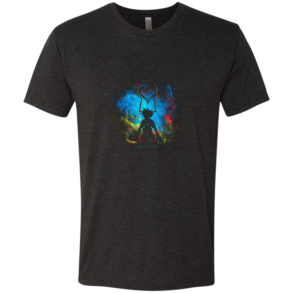 T-Shirts Vintage Black / Small KINGDOM ART Men's Triblend T-Shirt