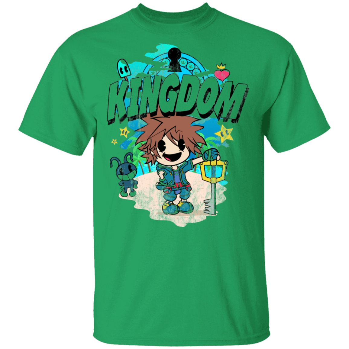 T-Shirts Irish Green / S Kingdom Cartoon T-Shirt