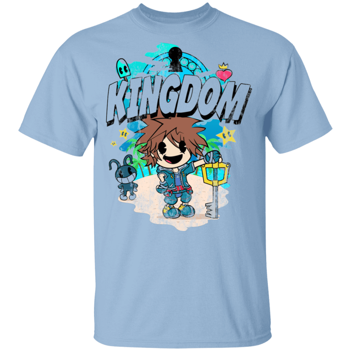 T-Shirts Light Blue / YXS Kingdom Cartoon Youth T-Shirt