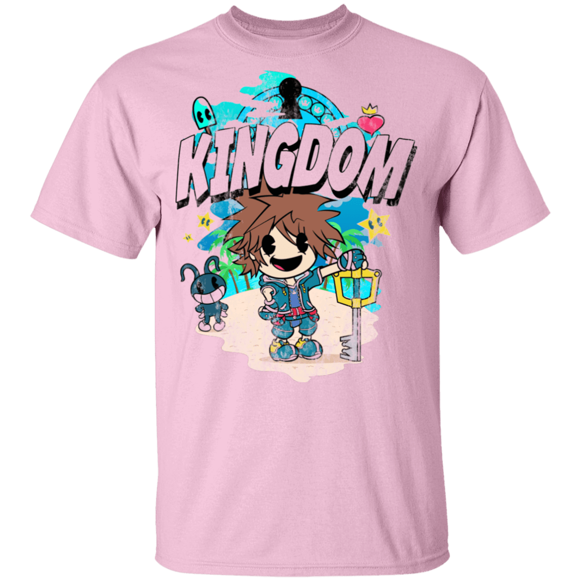 T-Shirts Light Pink / YXS Kingdom Cartoon Youth T-Shirt