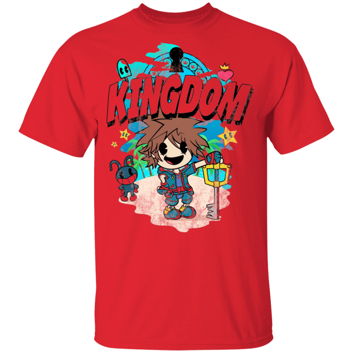 T-Shirts Red / YXS Kingdom Cartoon Youth T-Shirt