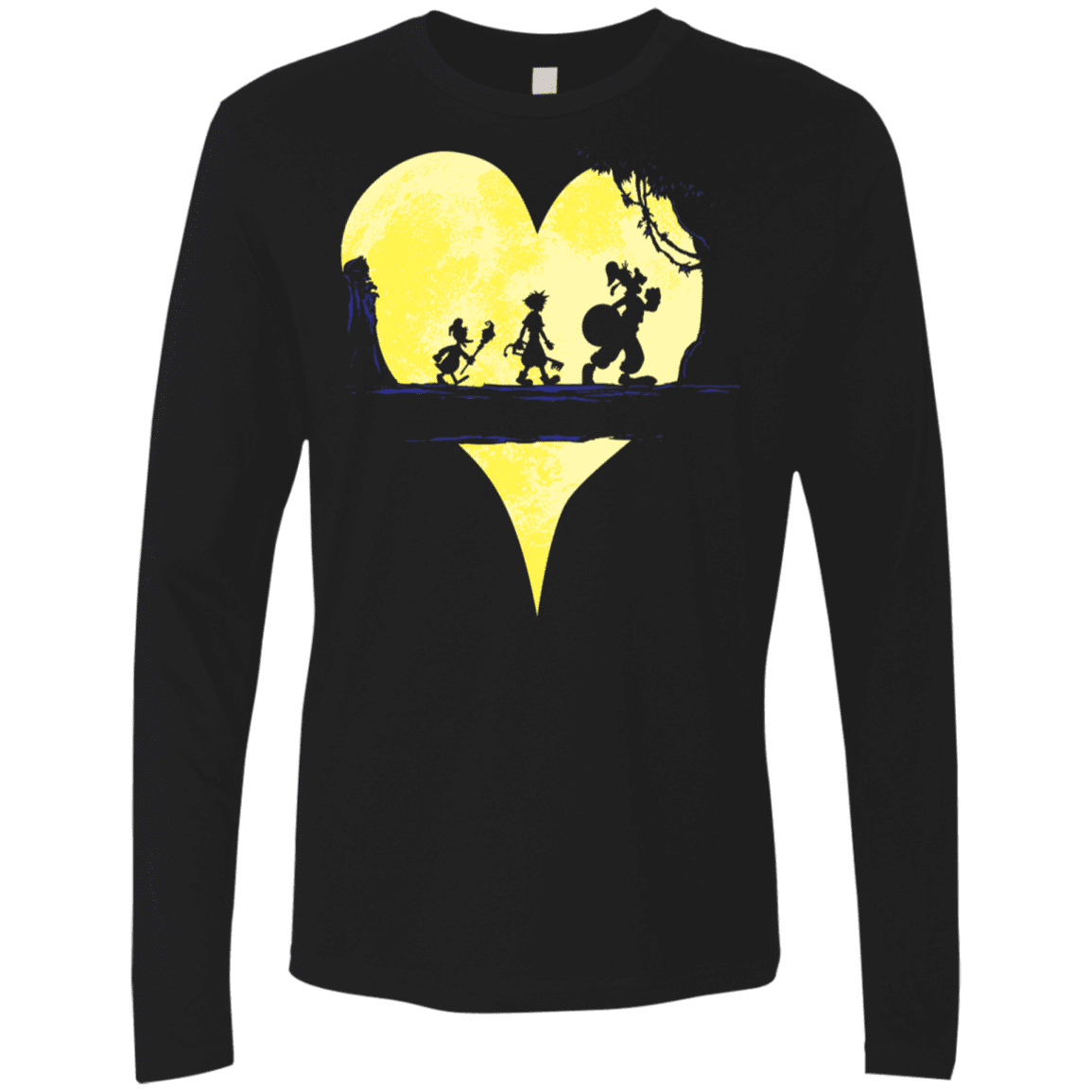 T-Shirts Black / S Kingdom Moonwalk Men's Premium Long Sleeve