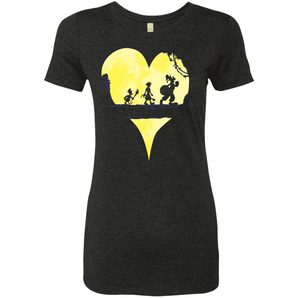 T-Shirts Vintage Black / S Kingdom Moonwalk Women's Triblend T-Shirt