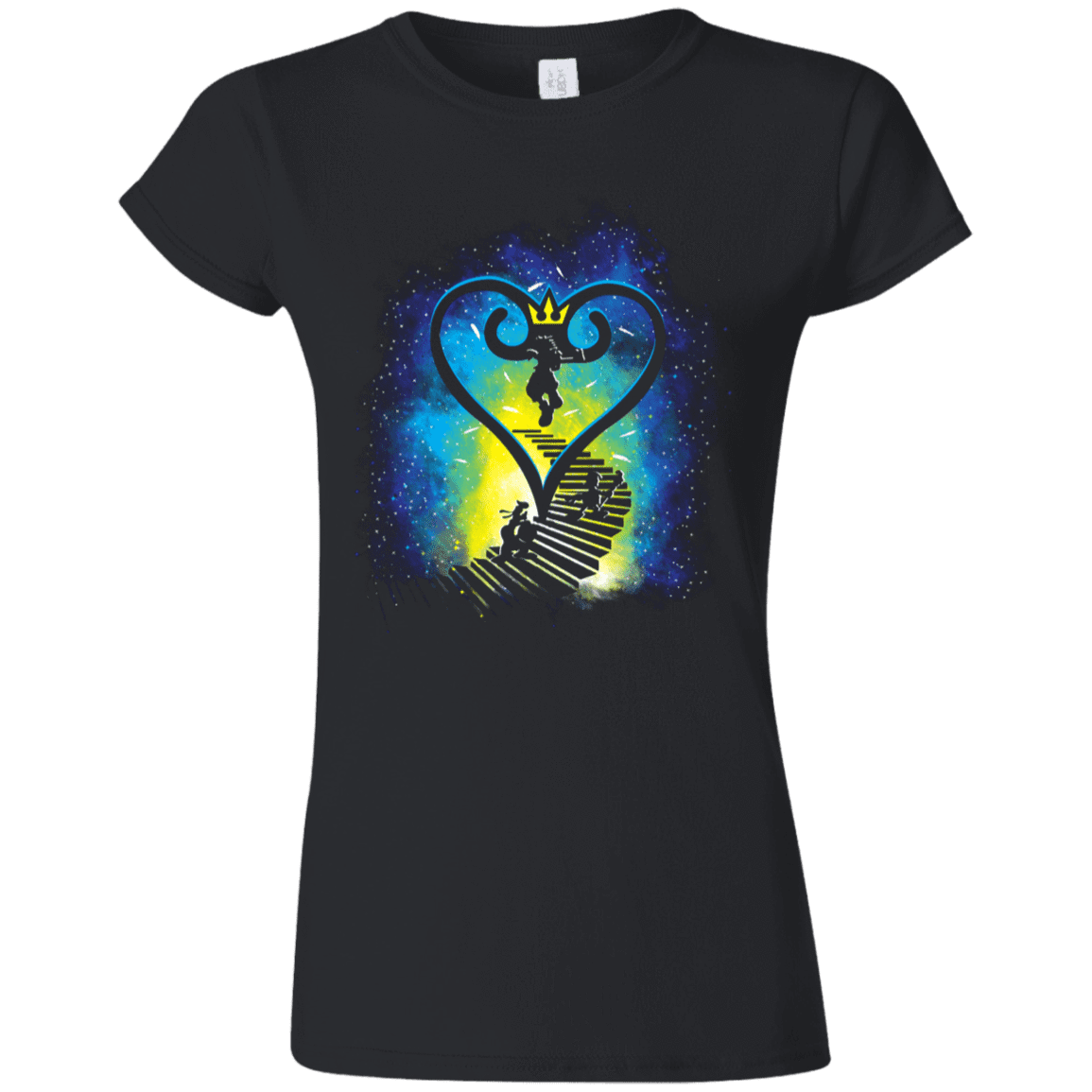 T-Shirts Black / S Kingdom Quest Junior Slimmer-Fit T-Shirt