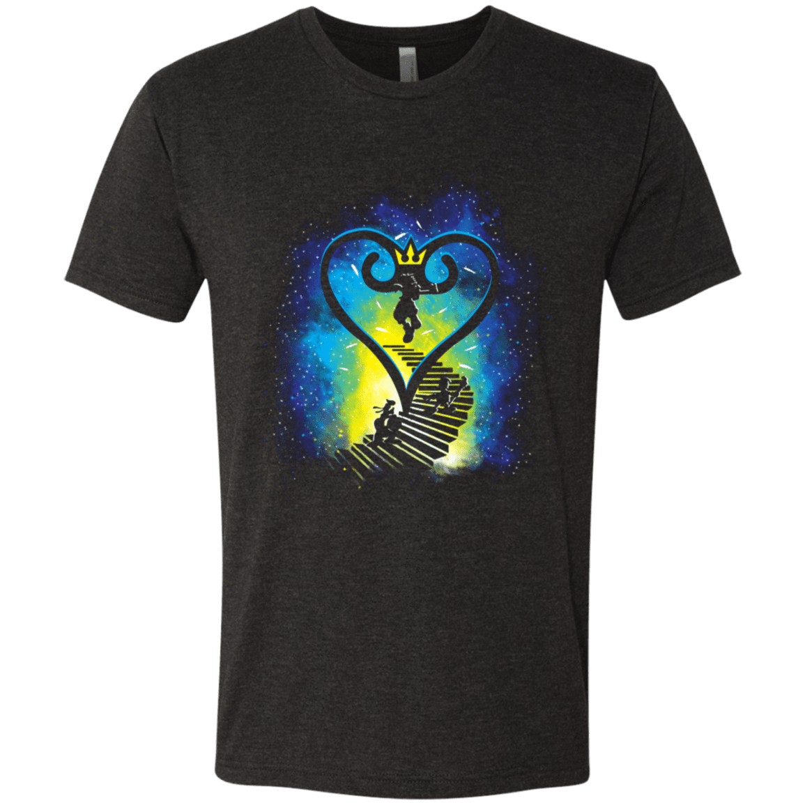 T-Shirts Vintage Black / S Kingdom Quest Men's Triblend T-Shirt