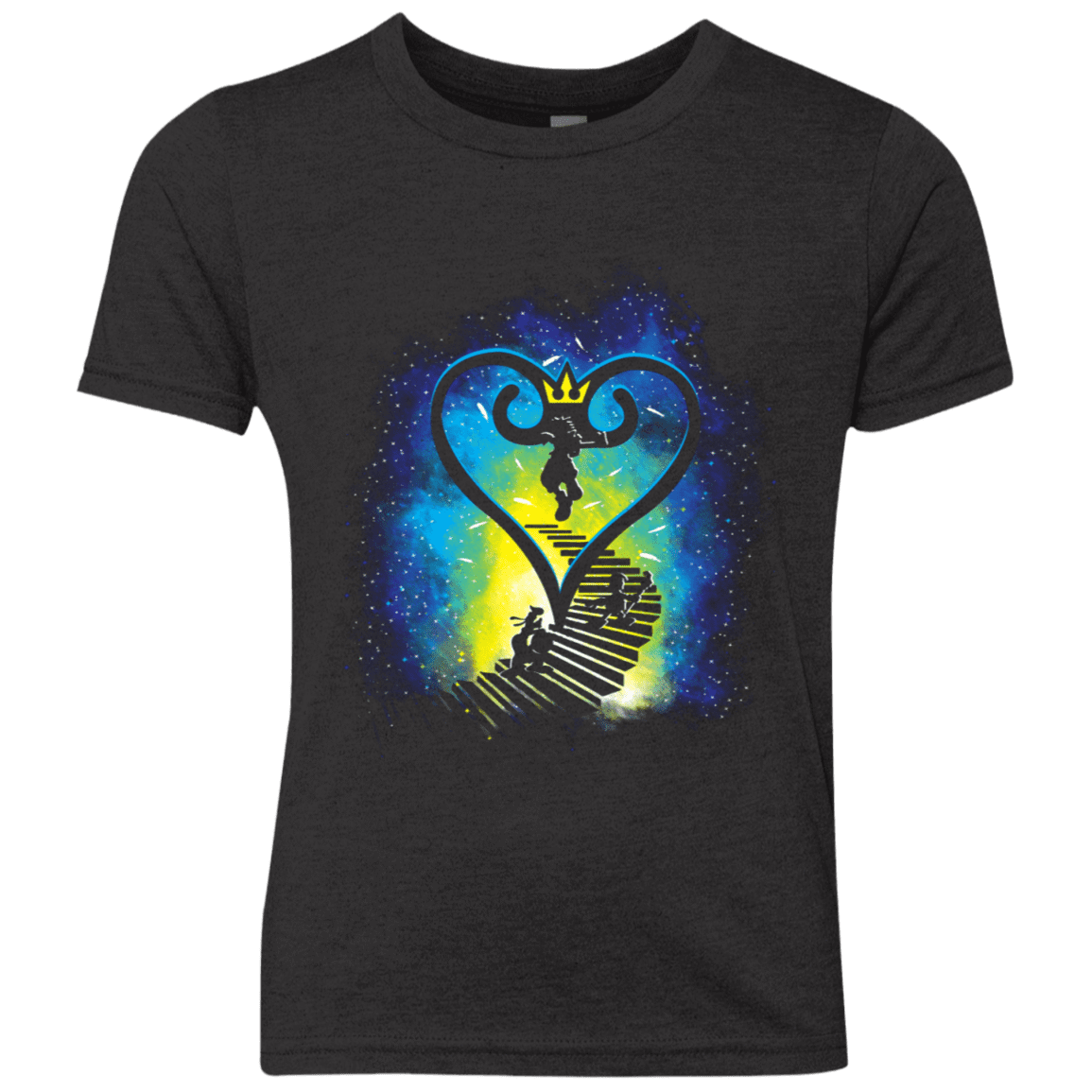 T-Shirts Vintage Black / YXS Kingdom Quest Youth Triblend T-Shirt