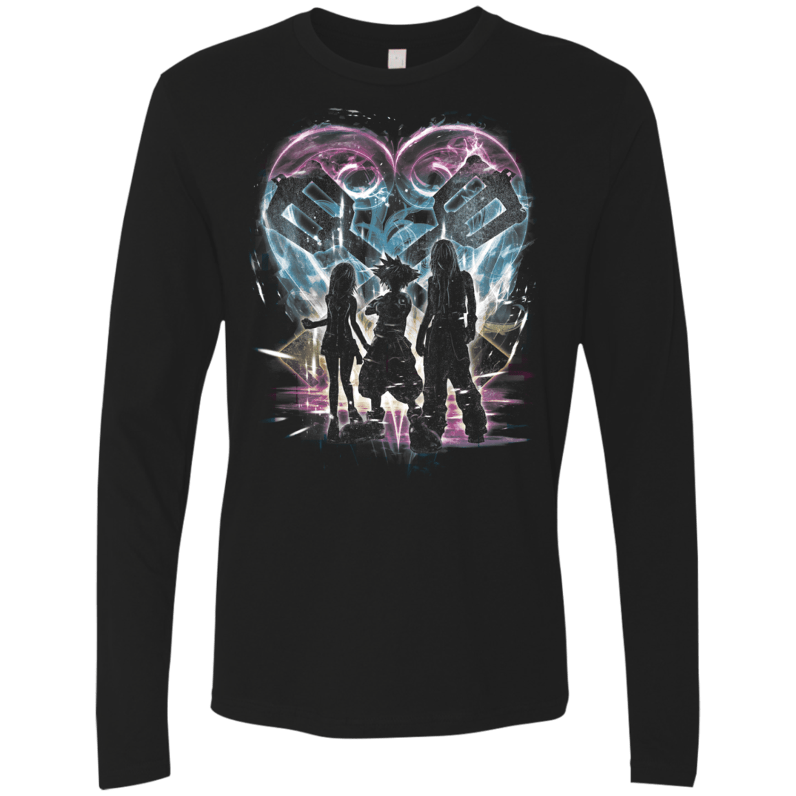 T-Shirts Black / S Kingdom Trio Men's Premium Long Sleeve
