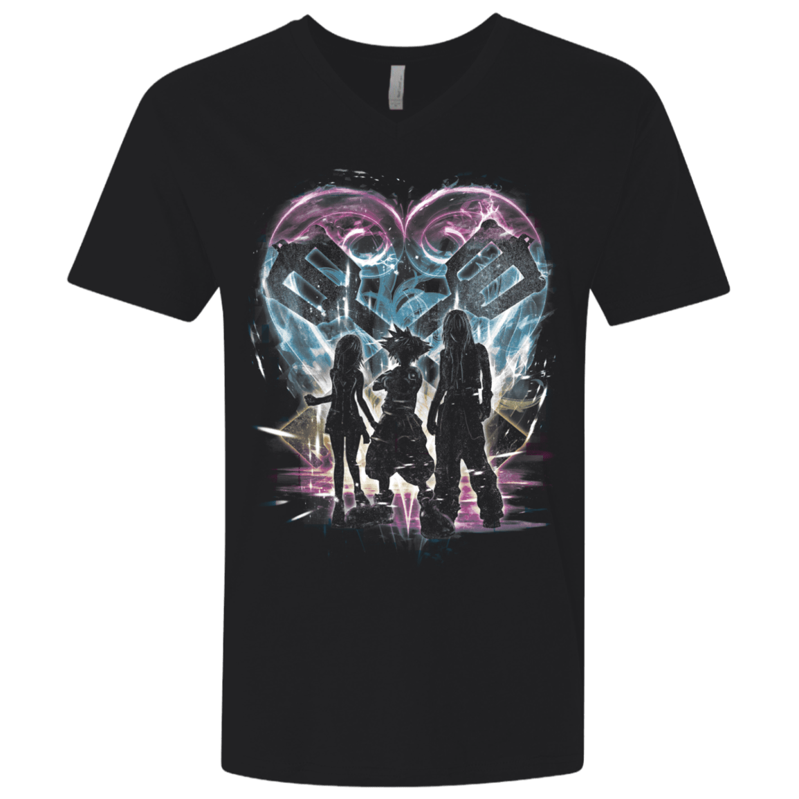 T-Shirts Black / X-Small Kingdom Trio Men's Premium V-Neck