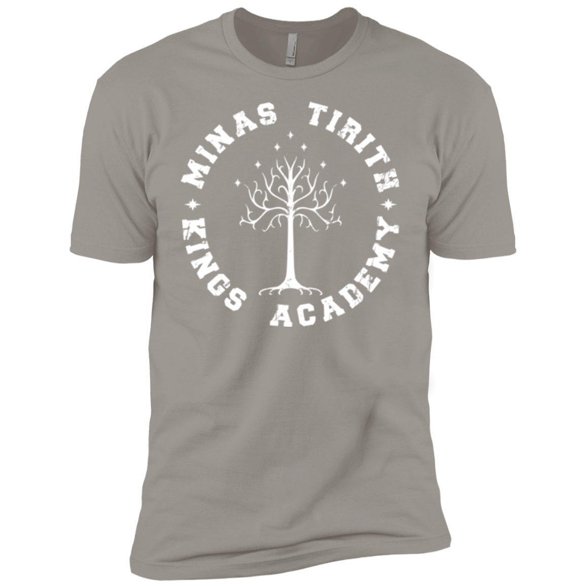 T-Shirts Light Grey / YXS Kings Academy Boys Premium T-Shirt