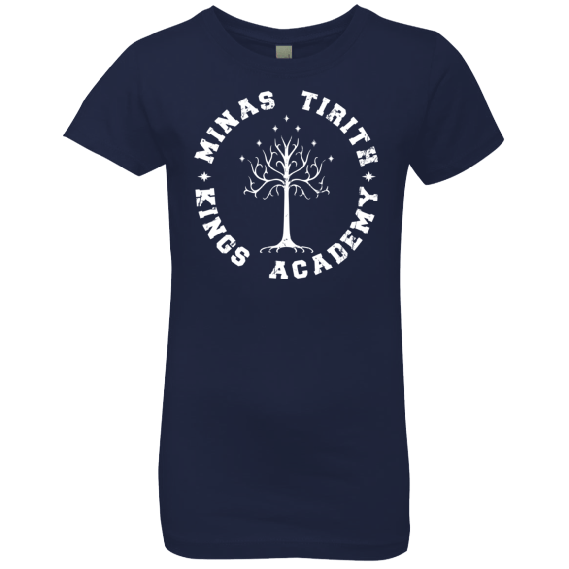 T-Shirts Midnight Navy / YXS Kings Academy Girls Premium T-Shirt