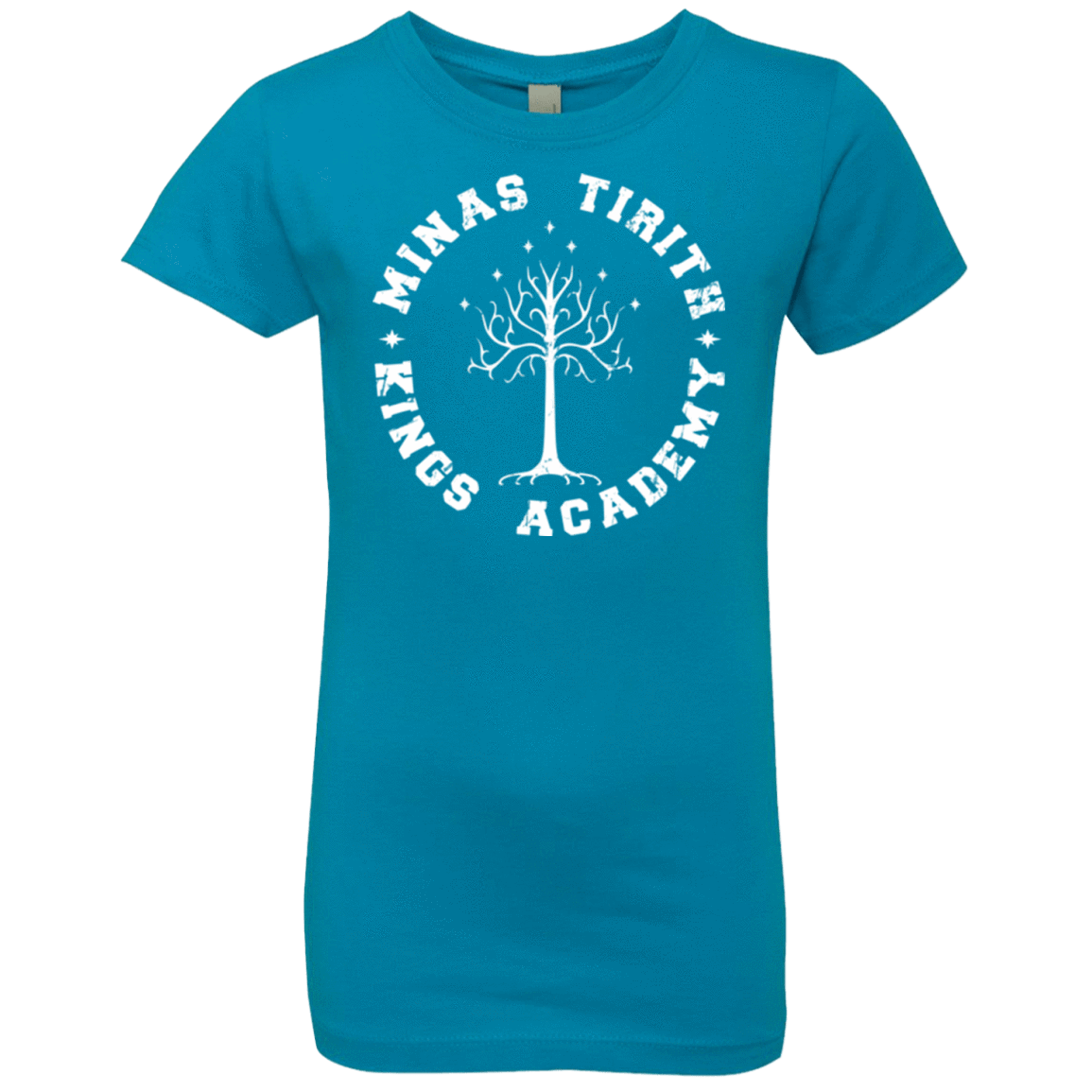 T-Shirts Turquoise / YXS Kings Academy Girls Premium T-Shirt