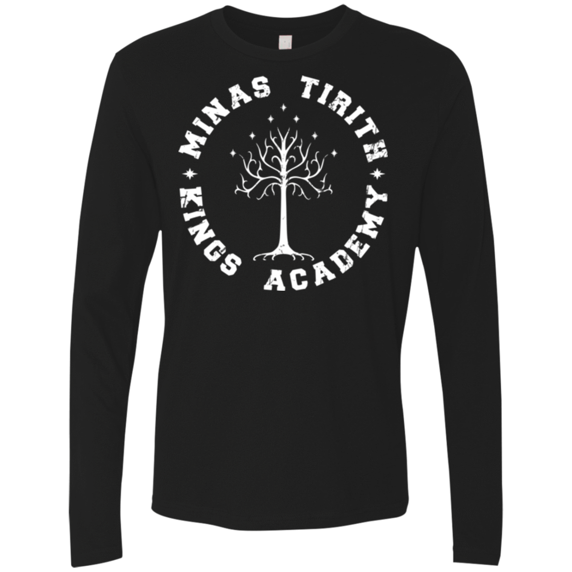 T-Shirts Black / Small Kings Academy Men's Premium Long Sleeve